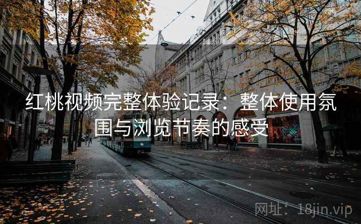 红桃视频完整体验记录：整体使用氛围与浏览节奏的感受