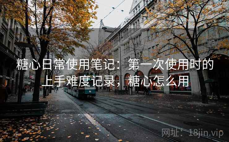 糖心日常使用笔记:第一次使用时的上手难度记录,糖心怎么用